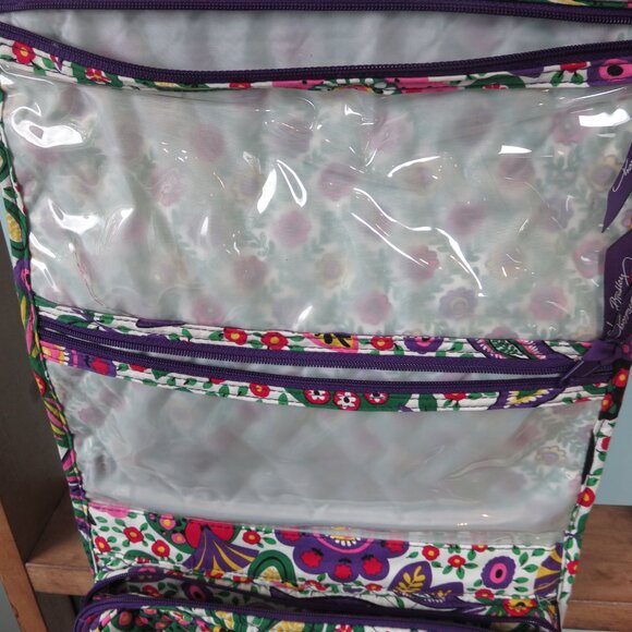 Vera Bradley Hanging Travel Toiletry Organizer in Viva La Vera - Picture 3 of 4